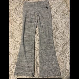 Pink sweat pants grey